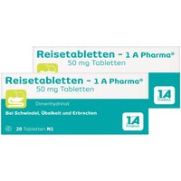 Reisetabletten 1A Pharma 2 x Tabletten