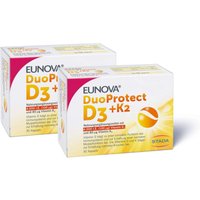 Eunova DuoProtect D3 + K2 2 x 4.000 I.E. Kapseln