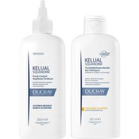 Ducray Kelual Squanorm Kopfhaut Tonikum + Kelual Squanorm trockene Schuppen Shampoo Shampoo