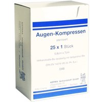 Augenkompressen Steril 5 8 X 7 cm 25 X Kompressen