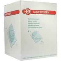Mullkompressen 10 X 10 cm 32fach Steril ück Kompressen