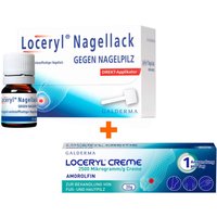 Loceryl Nagellack gegen Nagelpilz Direkt Applikator + Loceryl Creme