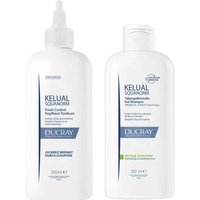 Ducray Kelual Squanorm Kopfhaut Tonikum + Kelual Squanorm fettige Schuppen Shampoo Shampoo