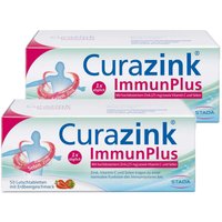 Curazink Immun Plus 2 x 50 Lutschtabletten