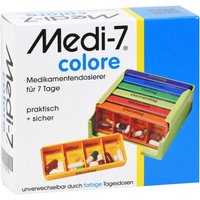 Medi 7 Medikamentendos.F.7 Tage Colore 1 Stück Medi 7 Medikamentendos.F.7 Tage Colore 1 Stück