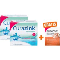 Curazink 2 x + gratis Eunova VivaChrono 2 x Tabletten