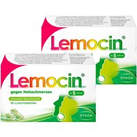 Lemocin gegen Halsschmerzen 2 x 50 Lutschtabletten