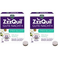 WICK ZzzQuil Gute Nacht+ Stress Balance 2 x Tabletten