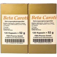 Beta Carotin Kapseln