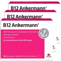 B12 Ankermann 3 x 100 überzogene Tabletten