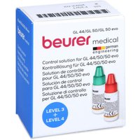 Beurer Gl 44 und Gl 50 Kontrolllösung Level 3 und 4  2 X 4 ml Beurer Gl 44 und Gl 50 Kontrolllösung Level 3 und 4  2 X 4 ml