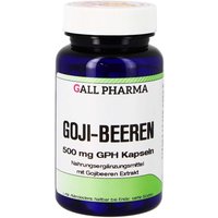 Goji Beeren Gph 500 mg Kapseln