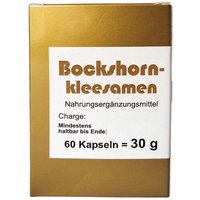Bockshornkleesamen Kapseln