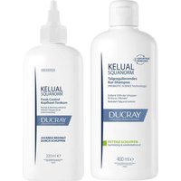 Ducray Kelual Squanorm Kopfhaut Tonikum + Kelual Squanorm fettige Schuppen Shampoo Shampoo