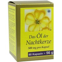 Nachtkerzeöl 500 mg Kapseln