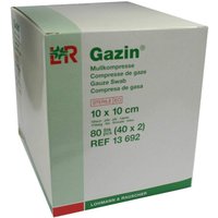 Gazin Kompressen 10 X 10 cm 12fach Steril 40 X 2 Kompressen Gazin Kompressen 10 X 10 cm 12fach Steril 40 X 2 Kompressen