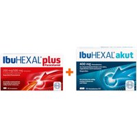 Ibu Hexal akut 50 + Ibu Hexal plus Paracetamol 400 mg Filmtabletten