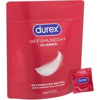 Durex Gefühlsecht classic Kondome 40 Stück Durex Gefühlsecht classic Kondome 40 Stück
