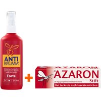 Sparset Insektenschutz Anti Brumm forte + Azaron Stift 1 Set