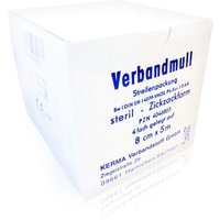 Verbandmull 8 cm X 5 M 4fach Steril 1 Tampon Verband