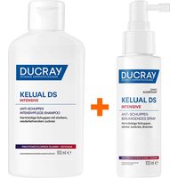 Ducray Kelual DS intensives Anti-Schuppen Intensivpflege-Shampoo + Ducray Kelual DS intensives Spray