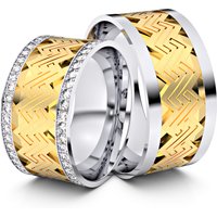 🦚 Modell TR065 Schlüsseldesign 750er Weißgold-Gelbgold – 26174 🦚 Modell TR065 Schlüsseldesign 750er Weißgold-Gelbgold – 26174