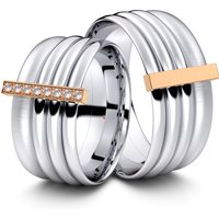 🦚 Modell TR359 750er Weißgold-Rotgold – 37549 🦚 Modell TR359 750er Weißgold-Rotgold – 37549