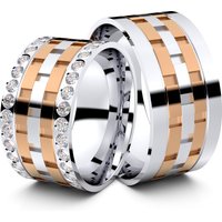 🦚 Modell TR063 585er Weißgold-Rotgold – 26055 🦚 Modell TR063 585er Weißgold-Rotgold – 26055