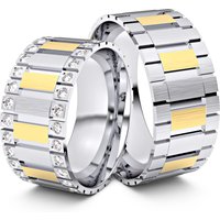 🦚 Modell TR206 585er Weißgold-Gelbgold – 31934 🦚 Modell TR206 585er Weißgold-Gelbgold – 31934