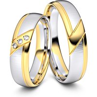 🦚 Modell TR047 750er Weißgold-Gelbgold – 25448 🦚 Modell TR047 750er Weißgold-Gelbgold – 25448