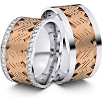 🦚 Modell TR065 Schlüsseldesign 585er Weißgold-Rotgold – 26167 🦚 Modell TR065 Schlüsseldesign 585er Weißgold-Rotgold – 26167