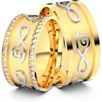 🦚 Modell TR337 585er Gelbgold-Weißgold – 36642 🦚 Modell TR337 585er Gelbgold-Weißgold – 36642