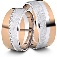 🦚 Modell TR054 585er Weißgold-Rotgold – 25665 🦚 Modell TR054 585er Weißgold-Rotgold – 25665