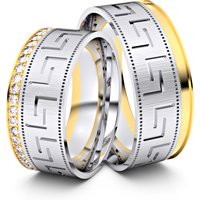 🦚 Modell TR306 750er Weißgold-Gelbgold – 35649 🦚 Modell TR306 750er Weißgold-Gelbgold – 35649