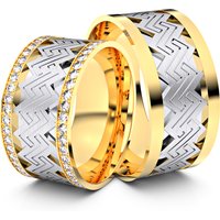 🦚 Modell TR065 Schlüsseldesign 750er Gelbgold-Weißgold – 26169 🦚 Modell TR065 Schlüsseldesign 750er Gelbgold-Weißgold – 26169