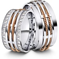 🦚 Modell TR256 750er Weißgold-Rotgold – 33925 🦚 Modell TR256 750er Weißgold-Rotgold – 33925