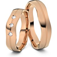 🦚 Modell TR028 Wide Wavy 333er Rotgold – 24584 🦚 Modell TR028 Wide Wavy 333er Rotgold – 24584