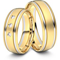 🦚 Modell TR009 Doppelfuge 750er Gelbgold-Weißgold – 23690 🦚 Modell TR009 Doppelfuge 750er Gelbgold-Weißgold – 23690