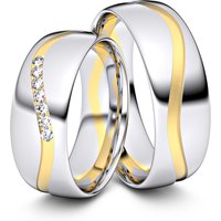 🦚 Modell TR123 Wellen Fuge 585er Weißgold-Gelbgold – 28624 🦚 Modell TR123 Wellen Fuge 585er Weißgold-Gelbgold – 28624