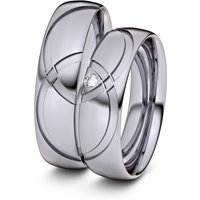 🦚 Modell TR068 Doppelring 950er Palladium – 41681 🦚 Modell TR068 Doppelring 950er Palladium – 41681