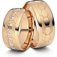 🦚 Modell TR051 Bienenwabenmuster 333er Roségold – 25574 🦚 Modell TR051 Bienenwabenmuster 333er Roségold – 25574