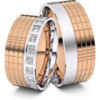 🦚 Modell TR101 Gittermuster 750er Rotgold-Weißgold – 27623 🦚 Modell TR101 Gittermuster 750er Rotgold-Weißgold – 27623