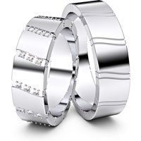 🦚 Modell TR004 Channel Set 333er Weißgold – 38871 🦚 Modell TR004 Channel Set 333er Weißgold – 38871