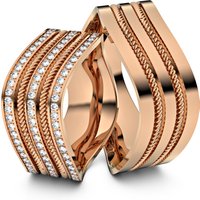 🦚 Modell TR071 geflochten 750er Rotgold – 26371 🦚 Modell TR071 geflochten 750er Rotgold – 26371