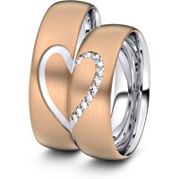🦚 Modell TR154 Herz 750er Rotgold-Weißgold – 30029 🦚 Modell TR154 Herz 750er Rotgold-Weißgold – 30029