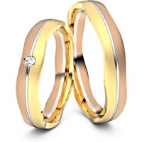 🦚 Modell TR013 Small Wavy 750er Gelbgold-Weissgold-Rotgold – 23946 🦚 Modell TR013 Small Wavy 750er Gelbgold-Weissgold-Rotgold – 23946