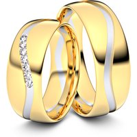 🦚 Modell TR123 Wellen Fuge 333er Gelbgold-Weißgold – 28610 🦚 Modell TR123 Wellen Fuge 333er Gelbgold-Weißgold – 28610