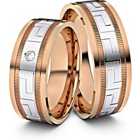 🦚 Modell TR097 Meander 585er Rotgold-Weißgold – 27518 🦚 Modell TR097 Meander 585er Rotgold-Weißgold – 27518