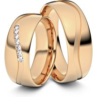 🦚 Modell TR123 Wellen Fuge 585er Roségold – 28621 🦚 Modell TR123 Wellen Fuge 585er Roségold – 28621