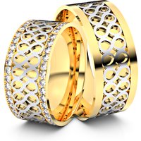 🦚 Modell TR077 Unendlichkeit 750er Gelbgold-Weißgold – 26652 🦚 Modell TR077 Unendlichkeit 750er Gelbgold-Weißgold – 26652